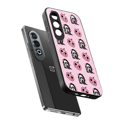 Friendly Ghost sleek oneplus nord ce 4 cover with tempered glass back and TPU edges