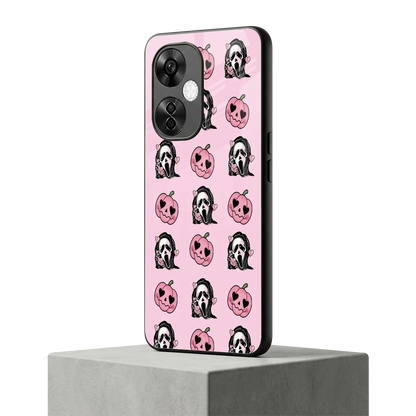 Friendly Ghost oneplus nord ce 3 lite mobile cover | shockproof glass phone case