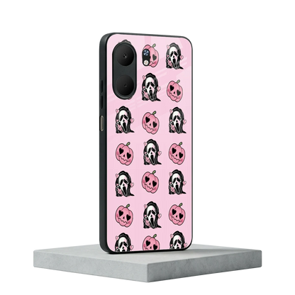 Friendly Ghost oppo a5x 5g mobile cover | shockproof glass phone case