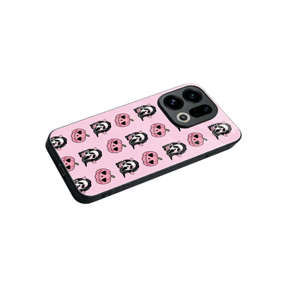 Friendly Ghost stylish phone case for oppo find x9 | glossy glass and slim fit