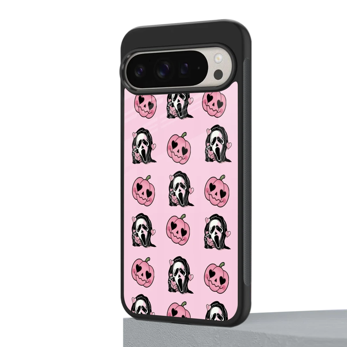 Friendly Ghost google pixel 9 pro mobile cover | shockproof glass phone case
