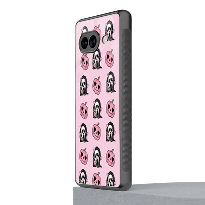 Friendly Ghost google pixel 10a mobile cover | shockproof glass phone case