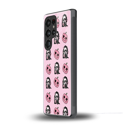Friendly Ghost samsung galaxy s25 ultra mobile cover | shockproof glass phone case