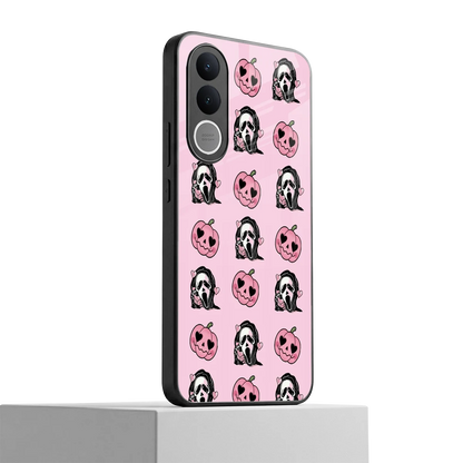 Friendly Ghost vivo v70 fe mobile cover | shockproof glass phone case
