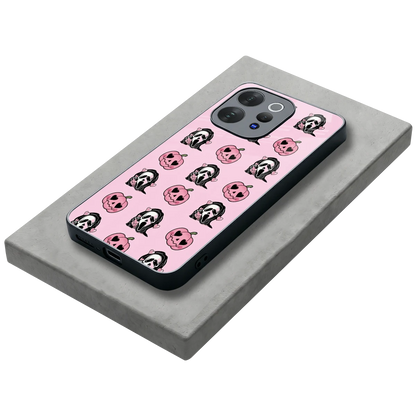 Friendly Ghost stylish phone case for vivo v70 elite | glossy glass and slim fit