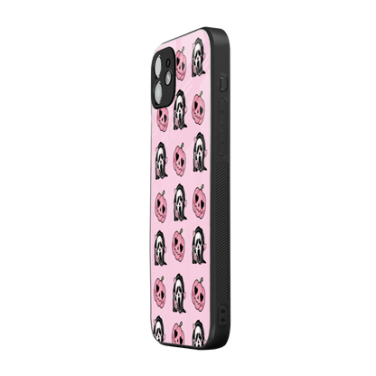 Friendly Ghost iphone 12 mobile cover | shockproof glass phone case