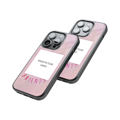 Polaroid Personalised Glass Phone Case