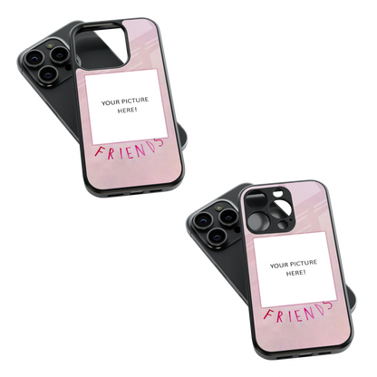 Polaroid Personalised Glass Phone Case