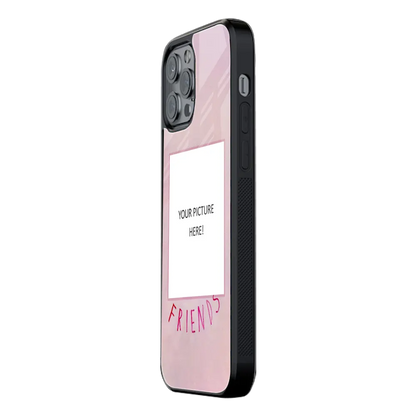 Polaroid Personalised Glass Phone Case