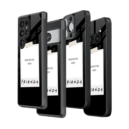 Polaroid Personalised Glass Phone Case