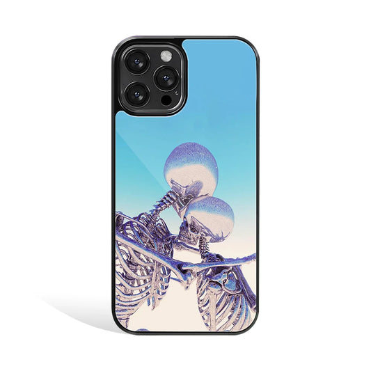 Premium Glass Back Mobile Phone Cover for iPhone, Samsung, OnePlus, Google Pixel, Redmi, Oppo, Vivo & Realme