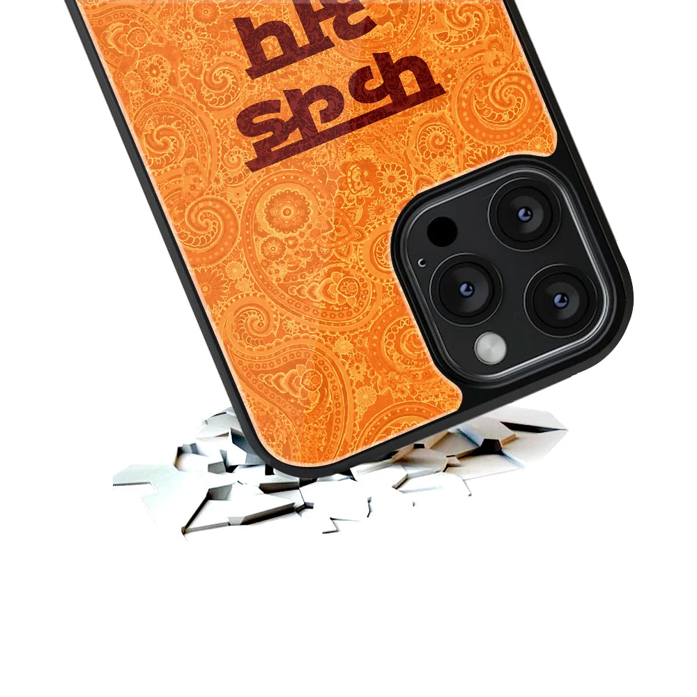 Durable Glass Back Mobile Case for iPhone, Samsung, OnePlus, Google Pixel, Redmi, Vivo, Oppo