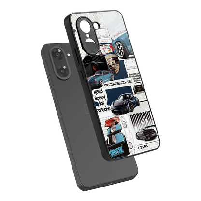 Fund My Ride sleek oneplus nord ce5 5g cover with tempered glass back and TPU edges