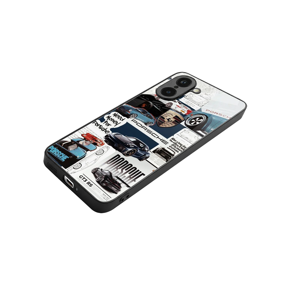 Fund My Ride stylish phone case for oneplus nord ce5 5g | glossy glass and slim fit