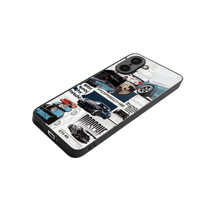Fund My Ride stylish phone case for oneplus nord ce5 5g | glossy glass and slim fit