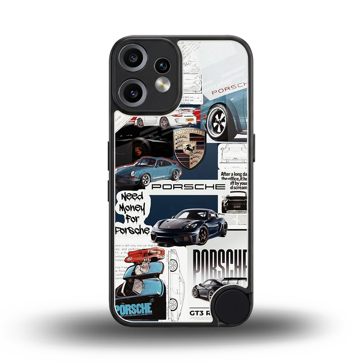 Fund My Ride back phone cover | glass case for cmf nothing phone 2 pro