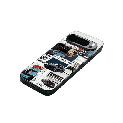 Fund My Ride stylish phone case for google pixel 10 pro xl | glossy glass and slim fit