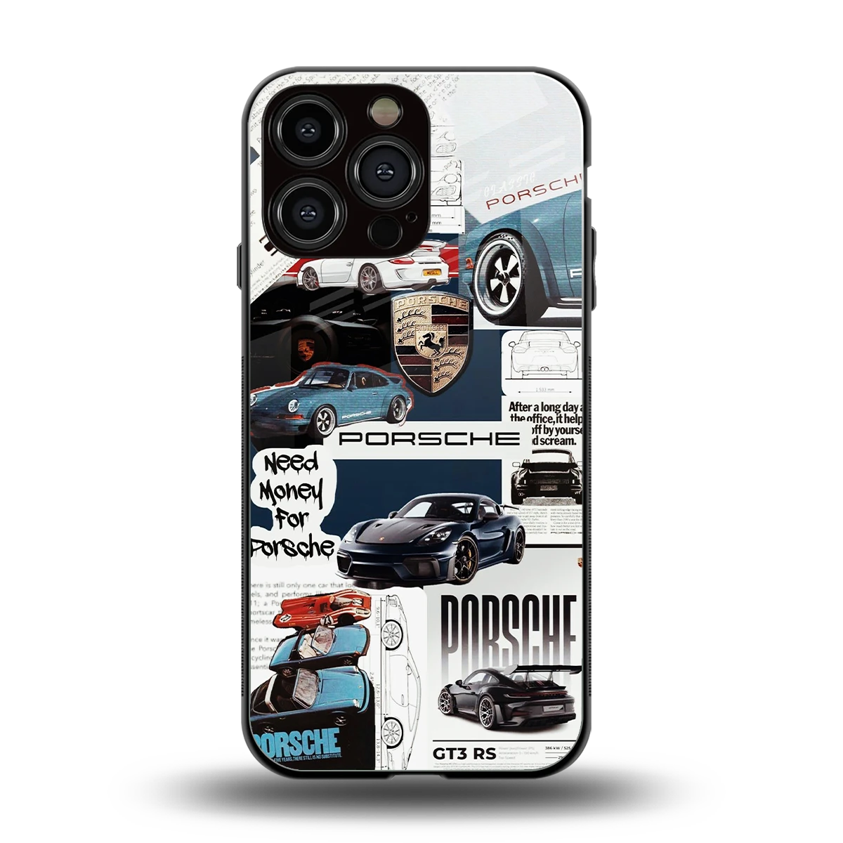 Fund My Ride back phone cover | glass case for iphone 13 pro max