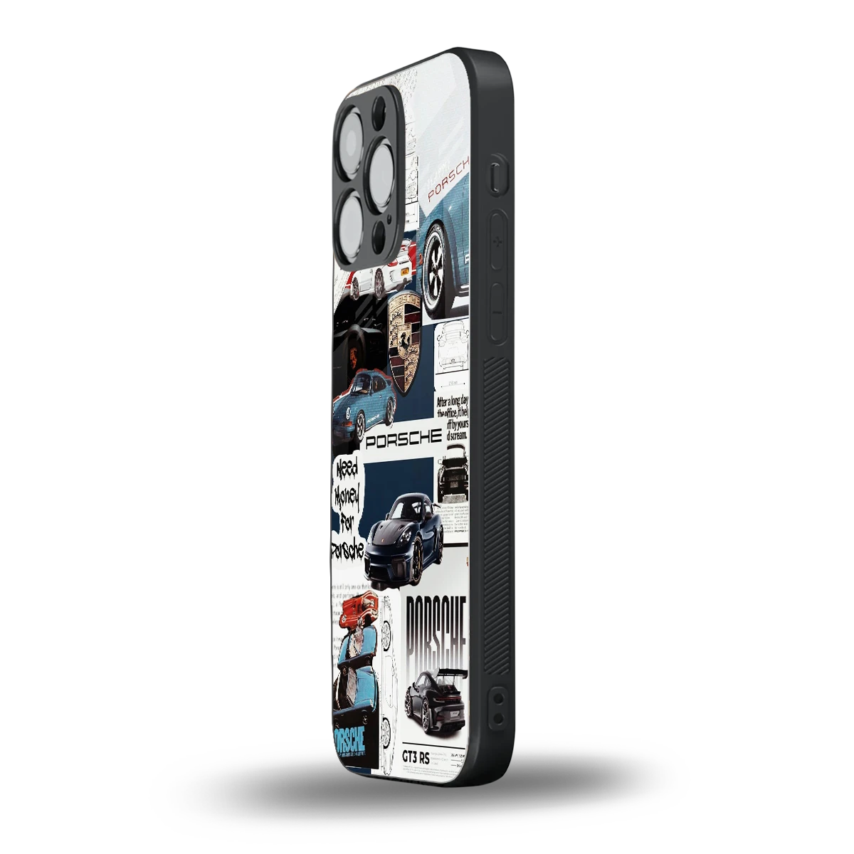 Fund My Ride iphone 12 pro max mobile cover | shockproof glass phone case
