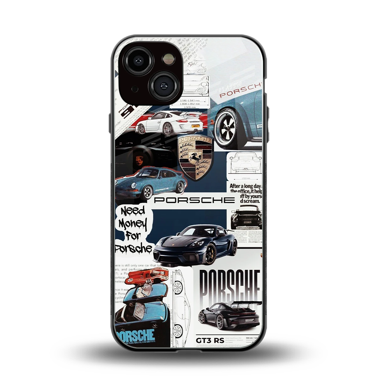 Fund My Ride back phone cover | glass case for iphone 14