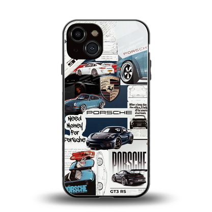 Fund My Ride back phone cover | glass case for iphone 14