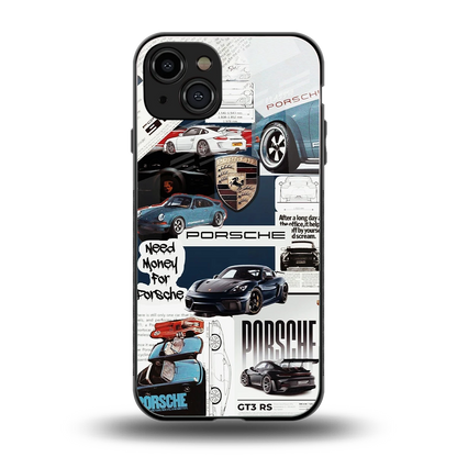 Fund My Ride back phone cover | glass case for iphone 15