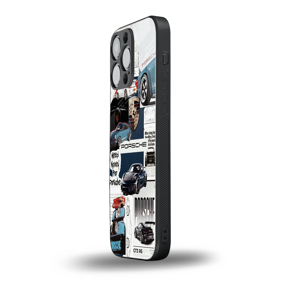 Fund My Ride iphone 16 pro max mobile cover | shockproof glass phone case