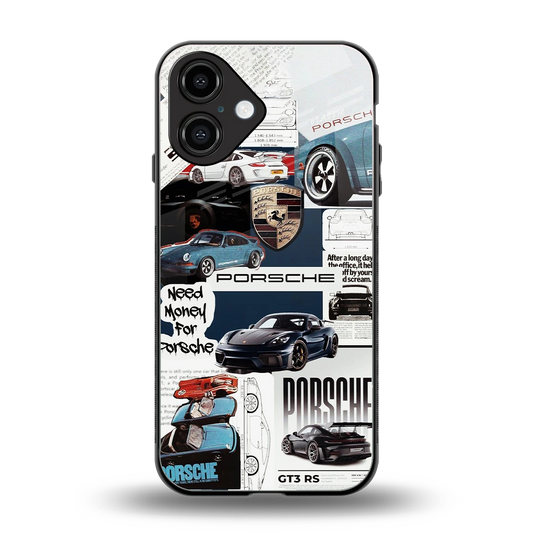 Fund My Ride back phone cover | glass case for iphone 16