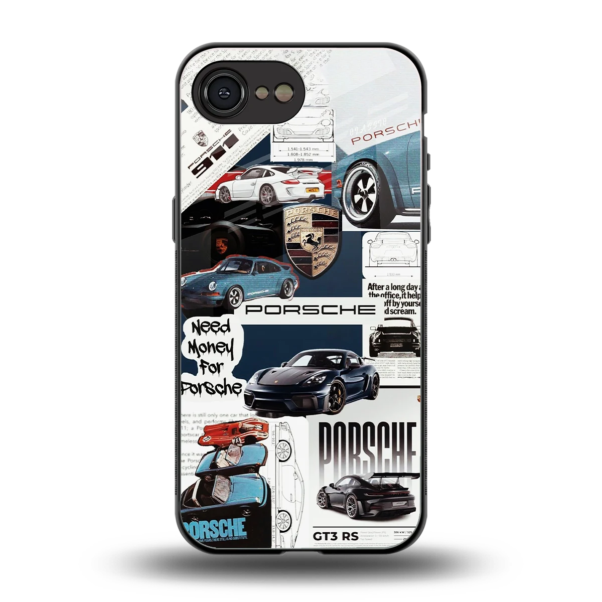 Fund My Ride back phone cover | glass case for iphone 17e