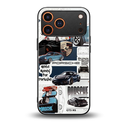 Fund My Ride back phone cover | glass case for iphone 17 pro