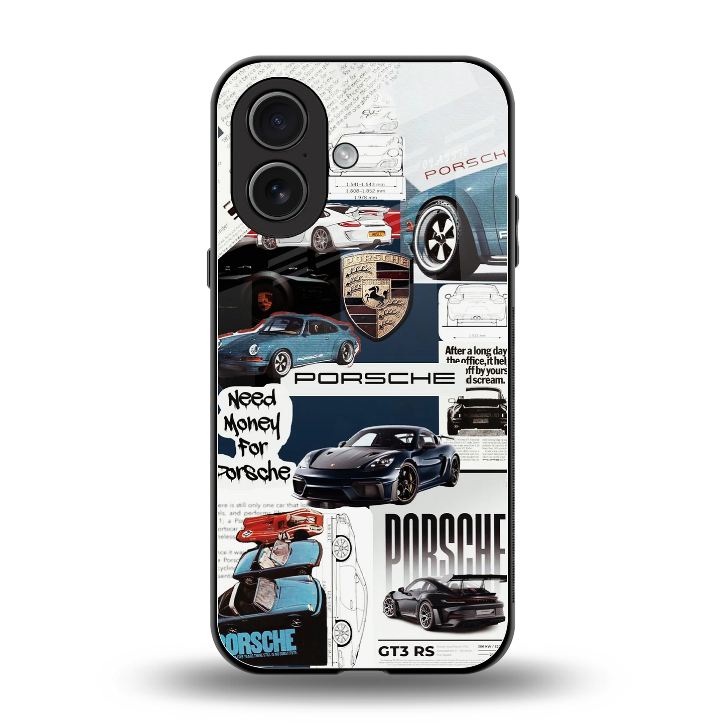 Fund My Ride back phone cover | glass case for iphone 17