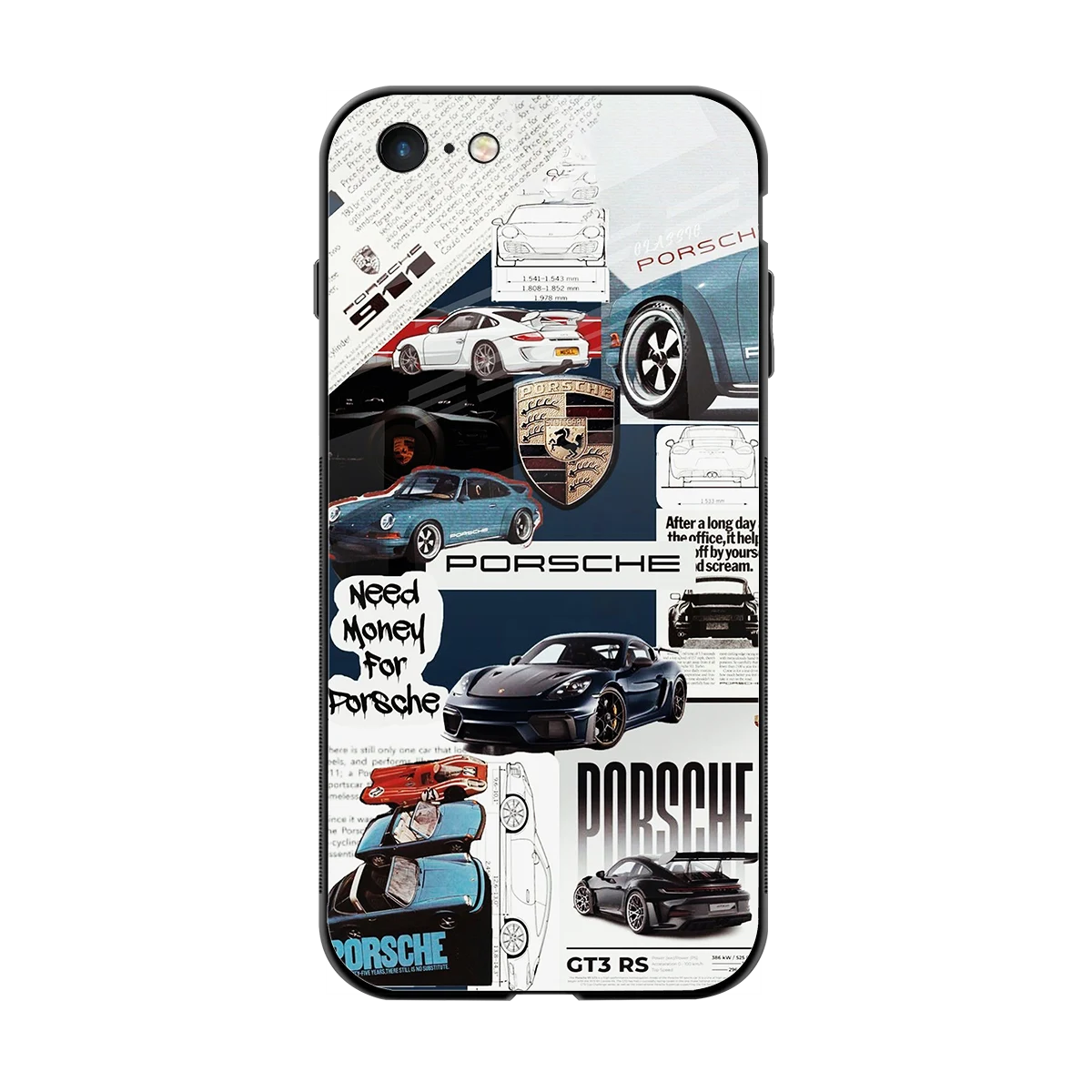 Fund My Ride back phone cover | glass case for iphone 6