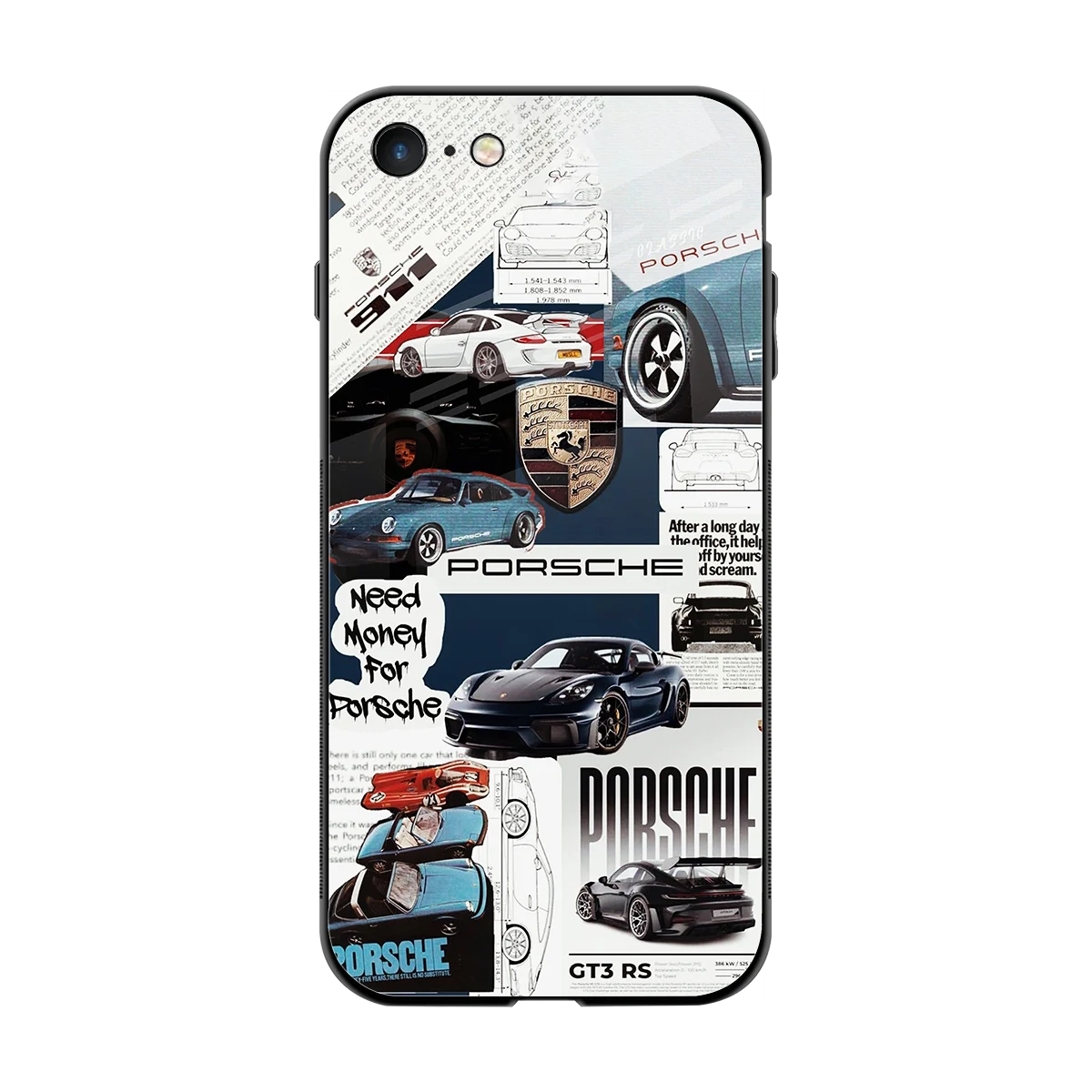 Fund My Ride back phone cover | glass case for iphone 7