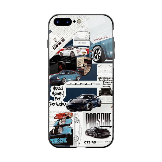 Fund My Ride back phone cover | glass case for iphone 7 plus