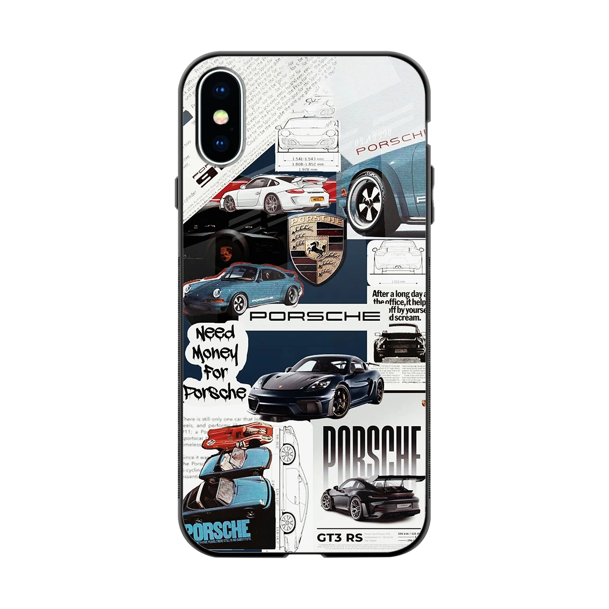 Fund My Ride back phone cover | glass case for iphone xs