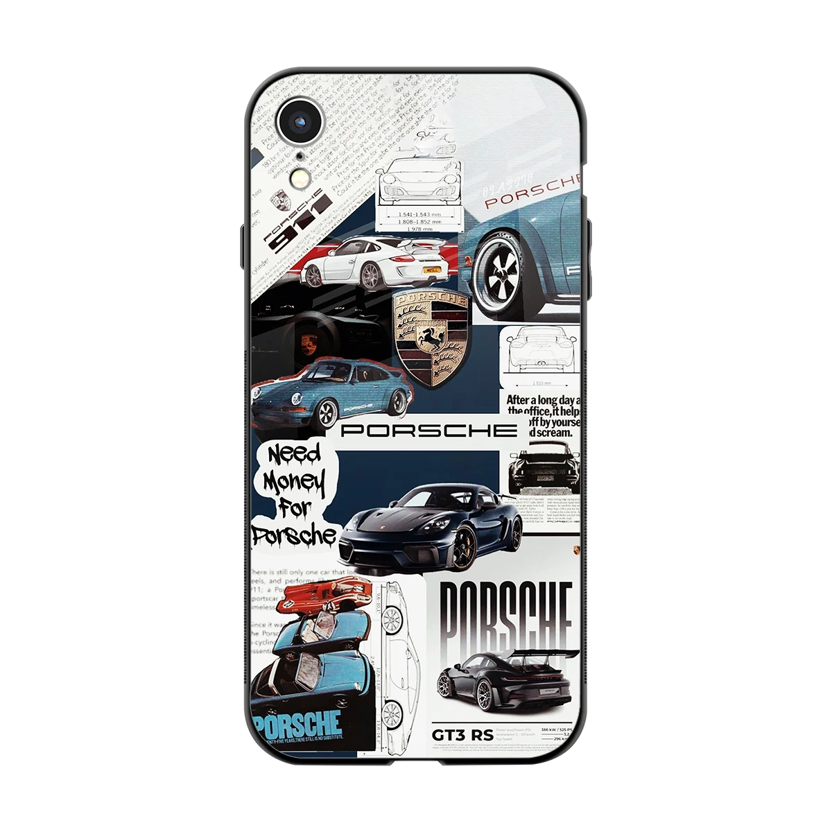 Fund My Ride back phone cover | glass case for iphone xr