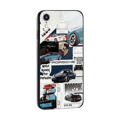 Fund My Ride sleek iphone xr cover with tempered glass back and TPU edges