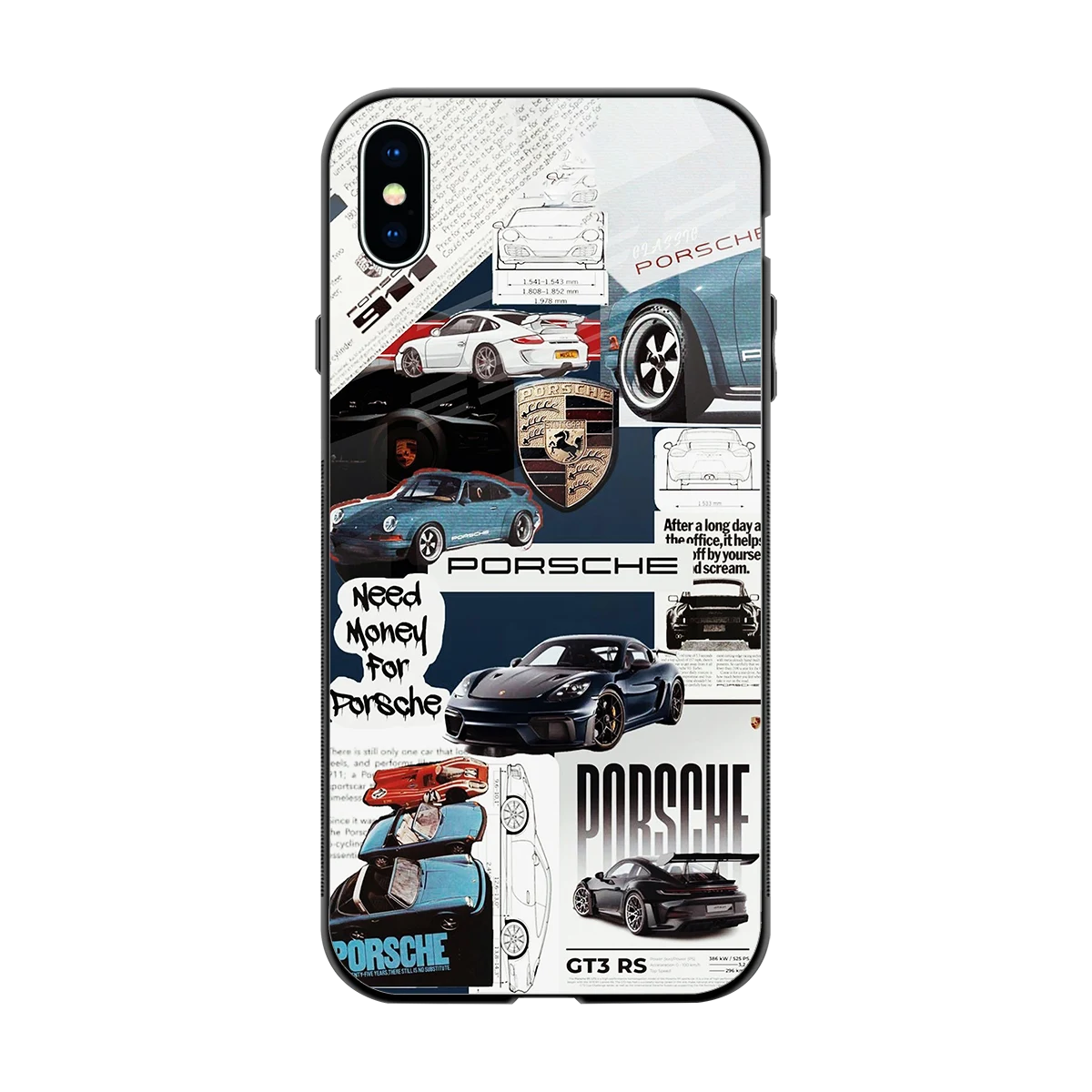 Fund My Ride back phone cover | glass case for iphone xs max