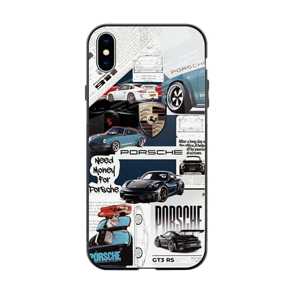 Fund My Ride back phone cover | glass case for iphone xs max