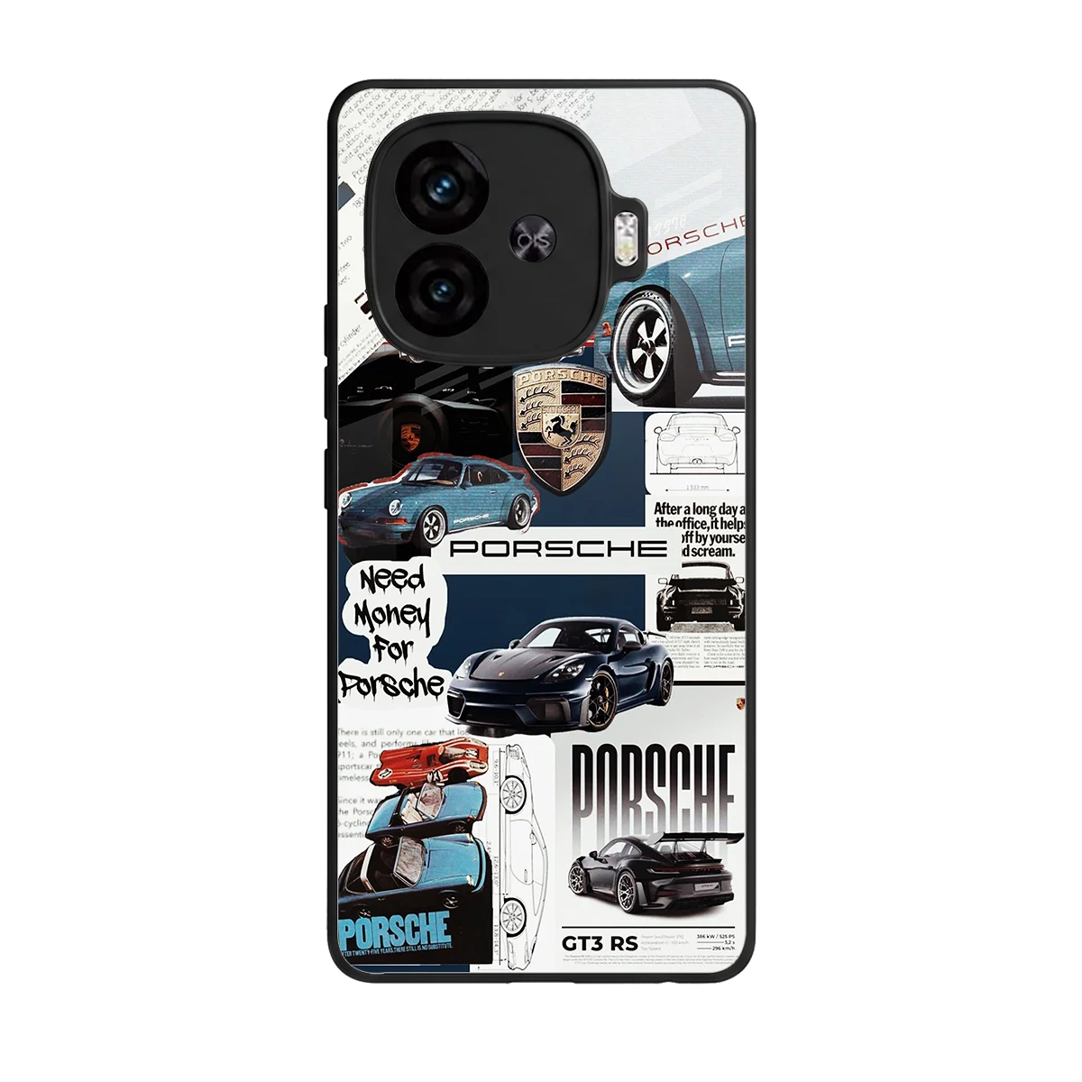 Fund My Ride back phone cover | glass case for iqoo neo 10r 5g