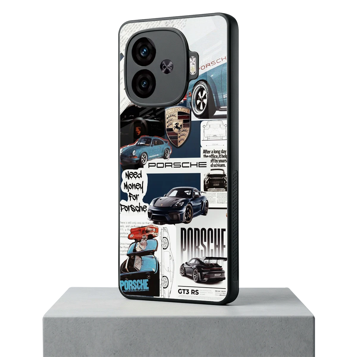 Fund My Ride iqoo neo 10r 5g mobile cover | shockproof glass phone case