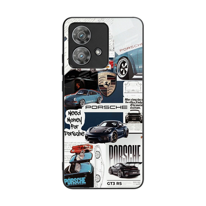 Fund My Ride back phone cover | glass case for motorola edge 40 neo 5g