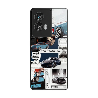 Fund My Ride back phone cover | glass case for motorola edge 50 fusion
