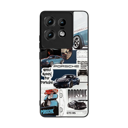 Fund My Ride back phone cover | glass case for motorola edge 50 pro