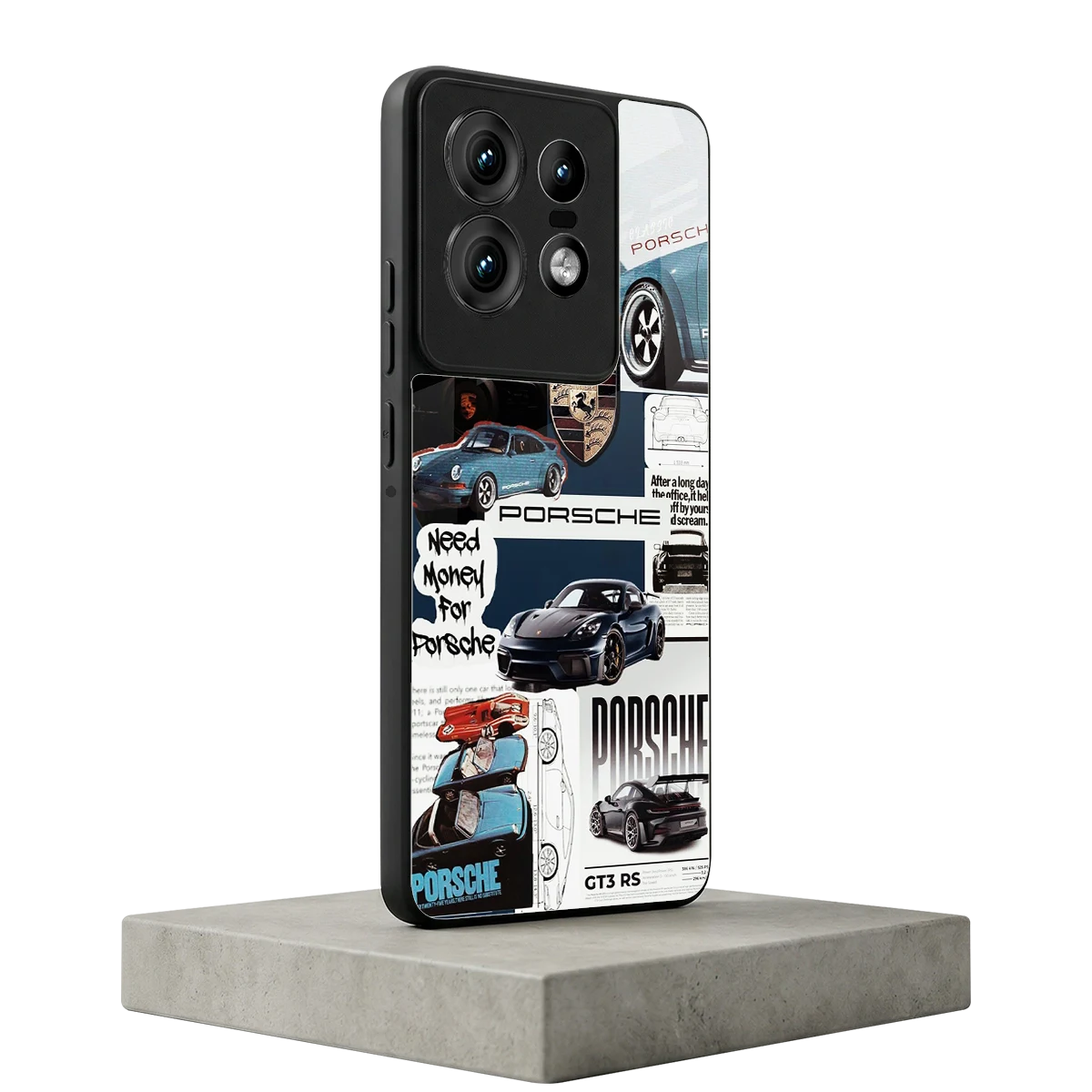 Fund My Ride motorola edge 50 pro mobile cover | shockproof glass phone case