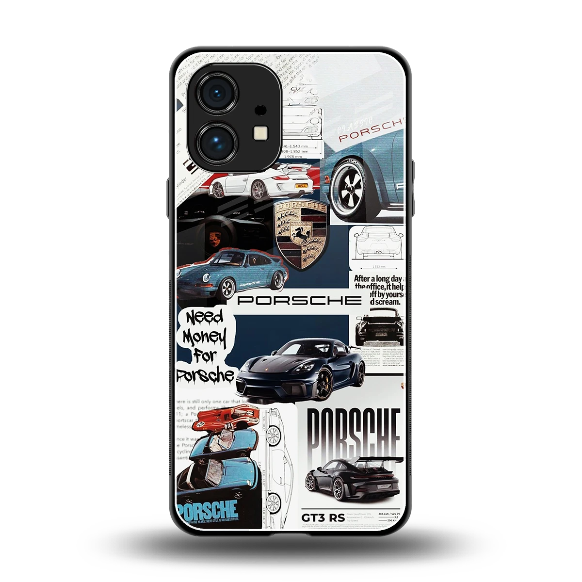 Fund My Ride back phone cover | glass case for nothing phone 1