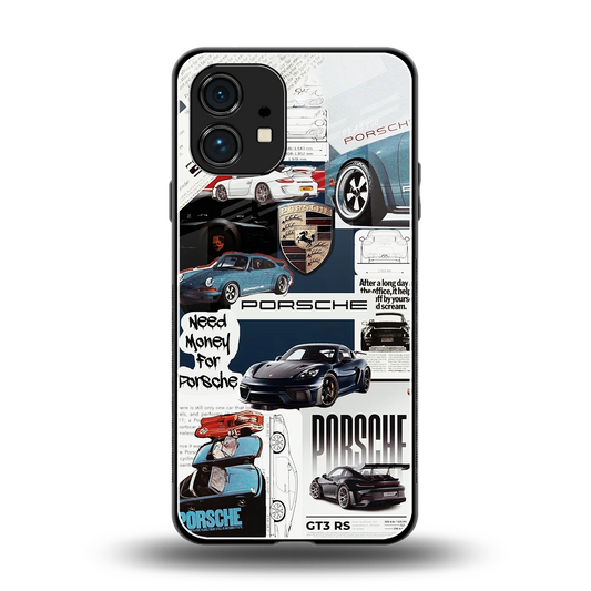 Fund My Ride back phone cover | glass case for nothing phone 1