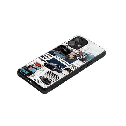 Fund My Ride stylish phone case for nothing phone 1 | glossy glass and slim fit