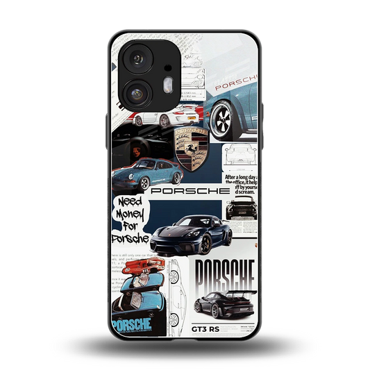 Fund My Ride back phone cover | glass case for nothing phone 2