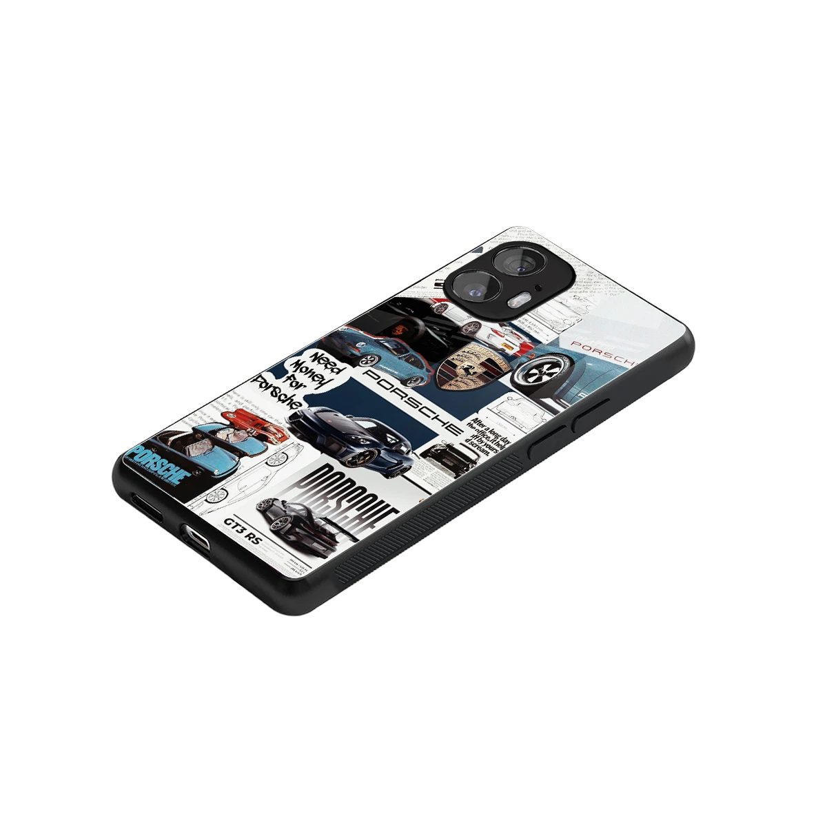 Fund My Ride stylish phone case for nothing phone 2 | glossy glass and slim fit